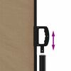 vidaXL Auvent lat&eacute;ral r&eacute;tractable taupe 180x600 cm