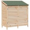 vidaXL Abri de jardin Naturel 106 x 56 x 113,5 cm Bois de Sapin Massif