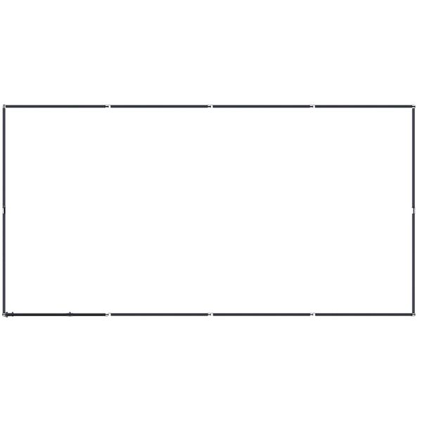 vidaXL Chenil d'ext&eacute;rieur pour chiens Acier 7,37 m&sup2;