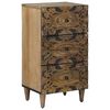 vidaXL Buffet Marron 40 x 33,5 x 75 cm Bois de mangue massif