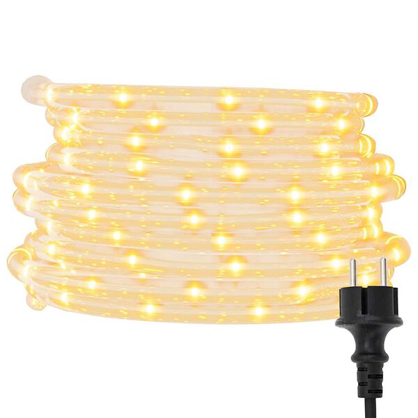 vidaXL Cordon lumineux avec 240 LED Blanc chaud 10 m PVC