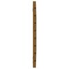 vidaXL T&ecirc;te de lit murale Marron miel 106x3x63 cm Bois massif de pin