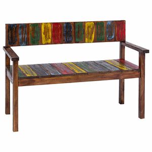 vidaXL Chaises à manger lot de 4 bois de récupération solide