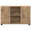 vidaXL Buffet Ch&ecirc;ne artisanal 88,5 x 30,5 x 55,5 cm Bois d'ing&eacute;nierie