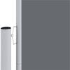 vidaXL Auvent latéral rétractable Anthracite 117x1200 cm