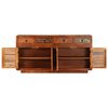 vidaXL Buffet Bois de r&eacute;cup&eacute;ration massif 150x35x75 cm