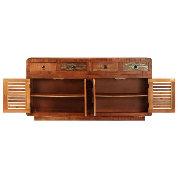 vidaXL Buffet Bois de r&eacute;cup&eacute;ration massif 150x35x75 cm