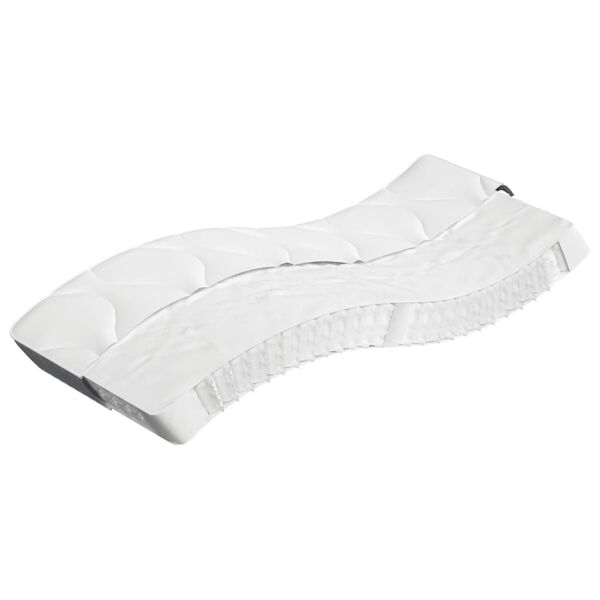 vidaXL Matelas à ressorts ensachés moyen 90x200 cm