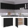 vidaXL Armoire suspendue "Lyon" Noir 80 x 31 x 60 cm Bois d'ingénierie