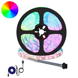 vidaXL Bande LED 2 pc Noir et Transparent Cuivre et plastique