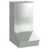 vidaXL Distributeur de porcs Argent 55 x 38 x 76 cm 20 kg