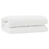 vidaXL Ensemble de Duvet avec oreiller 2 pcs Blanc Microfibre