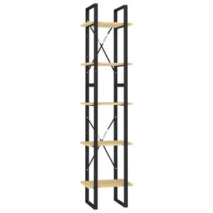 vidaXL Biblioth&egrave;que &agrave; 5 niveaux 40x30x175 cm Bois de pin
