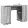 vidaXL Bureau sonoma gris 120x42x76 cm bois d'ingénierie