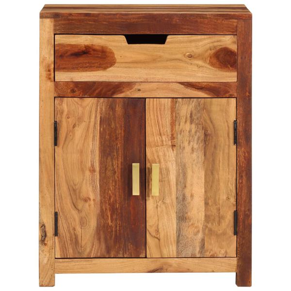 vidaXL Buffet 58,5x35x75,5 cm Bois massif d'acacia