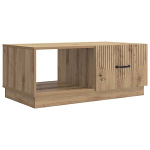 vidaXL Table basse Ch&ecirc;ne artisanal 90 x 50 x 37 cm Bois d'ing&eacute;nierie