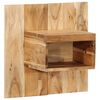 vidaXL Table de chevet 50x27x50 cm bois d'acacia solide