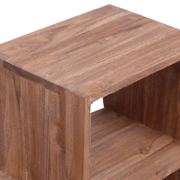 vidaXL Biblioth&egrave;que 100x30x120 cm Bois de teck massif