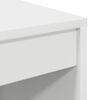 vidaXL Bureau avec tiroir 2 pcs Blanc