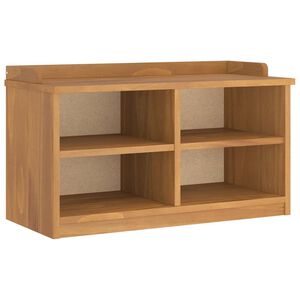 vidaXL Banc de couloir SANDNES 87x40x50 cm bois de pin massif