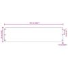 vidaXL Bordures de pelouse 20 pcs 25x103 cm acier patinable flexible