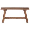 vidaXL banc Naturel 92 x 23,5 x 45,5 cm Bois massif d'acajou