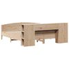 vidaXL Lit biblioth&egrave;que sans matelas 180x200 cm bois massif de pin