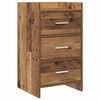 vidaXL Tables de chevet Bois ancien 40 x 36 x 70 cm Bois d'ing&eacute;nierie