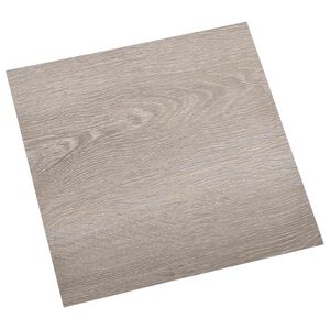 vidaXL Planches de sol 5,11 m&sup2; 55 pcs PVC bois