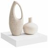 vidaXL &Eacute;tag&egrave;re flottante murale blanc 23x23,5x3,8 cm MDF