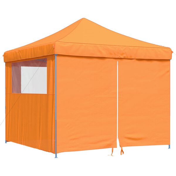 vidaXL Tente de f&ecirc;te Orange 292 x 292 x 315 cm Tissu Oxford