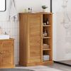 vidaXL Armoire de salle de bain avec porte VIGO Marron et Marron Miel