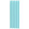 vidaXL Rideaux en voile avec &oelig;illets 2 pcs turquoise