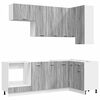 vidaXL Unit&eacute; de cuisine LYON 8 pc Sonoma gris Bois d'ing&eacute;nierie