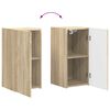 vidaXL Ensemble meuble TV 5 pcs Ch&ecirc;ne Sonoma Bois d'ing&eacute;nierie