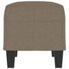 vidaXL Banc Taupe 70x35x41 cm Tissu