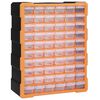 vidaXL Organisateur multi-tiroirs avec 60 tiroirs 38x16x47,5 cm