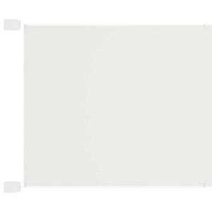 vidaXL Auvent vertical Blanc 140x270 cm Tissu oxford