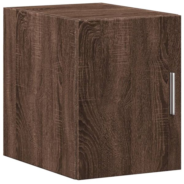 vidaXL Armoire murale ch&ecirc;ne marron 30x42,5x40 cm bois d'ing&eacute;nierie