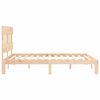 vidaXL Cadre de lit sans matelas 160x200 cm bois massif de pin