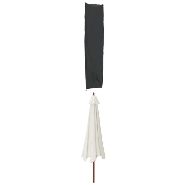 vidaXL Housse de parapluie de jardin noir 240x57/57 cm oxford 420D