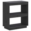 vidaXL Biblioth&egrave;que Gris 60x35x71 cm Bois de pin massif