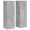vidaXL Supports pour plantes 2 pcs gris b&eacute;ton bois d'ing&eacute;nierie