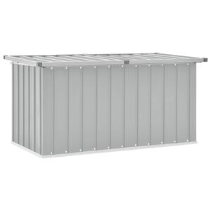 vidaXL Bo&icirc;te de rangement de jardin Gris 129x67x65 cm