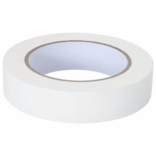 vidaXL Rubans de masquage pour peintre 12 pcs Blanc 25 mm x 50 m