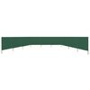 vidaXL Paravent 9 panneaux Tissu 1200 x 80 cm Vert