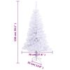 vidaXL Arbre de No&euml;l artificiel avec support 150 cm 380 branches