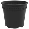vidaXL Pots de plantes 6 pcs Noir &Oslash; 17 x 14 cm Plastique