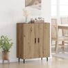 vidaXL Buffet Ch&ecirc;ne artisanal 69,5 x 34 x 90 cm Bois d'ing&eacute;nierie