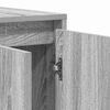 vidaXL Buffet Gris Sonoma 135 x 41 x 75 cm Bois d'ing&eacute;nierie